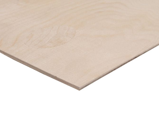 Фанера ФК 3мм 1525х1525мм сорт 2/3 шлифованная березовая СВЕЗА