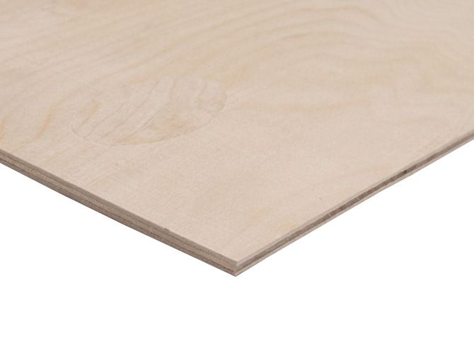 Фанера ФК 4мм 1525х1525мм сорт 2/2 шлифованная березовая СВЕЗА