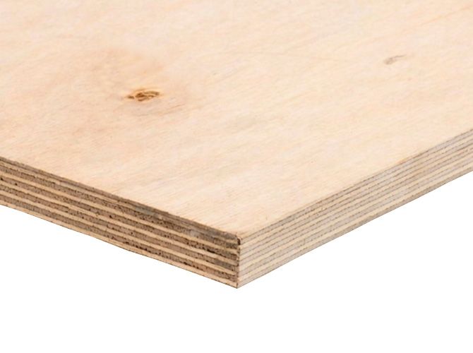 Фанера ФСФ-ТС 15 мм сорт 2/4 НШ березовая трудногорючая 1525х1525 мм