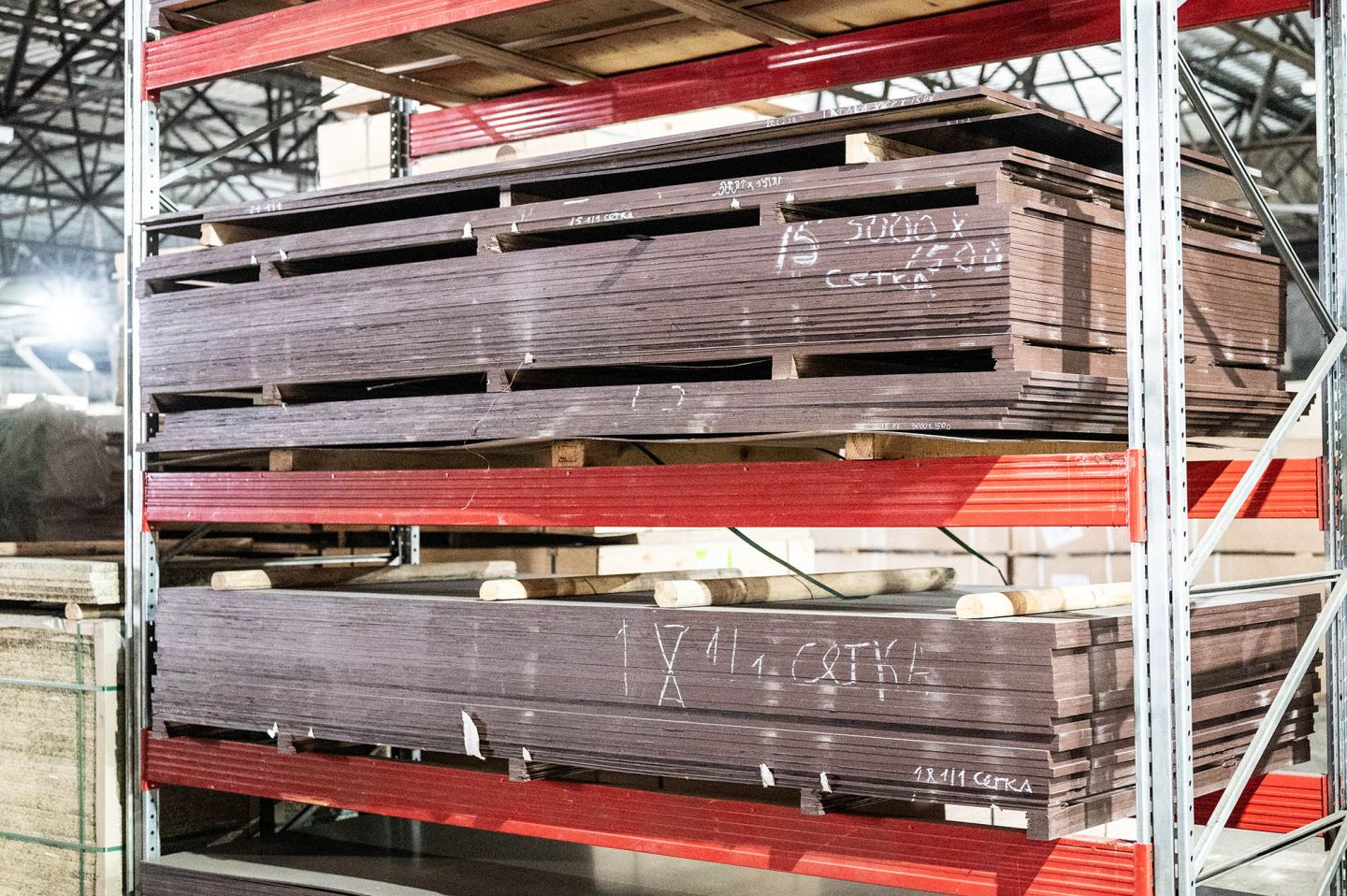 Фанера ФОФ ламинированная 12мм 2440х1220 мм сорт 1/2 березовая GRY (серая)