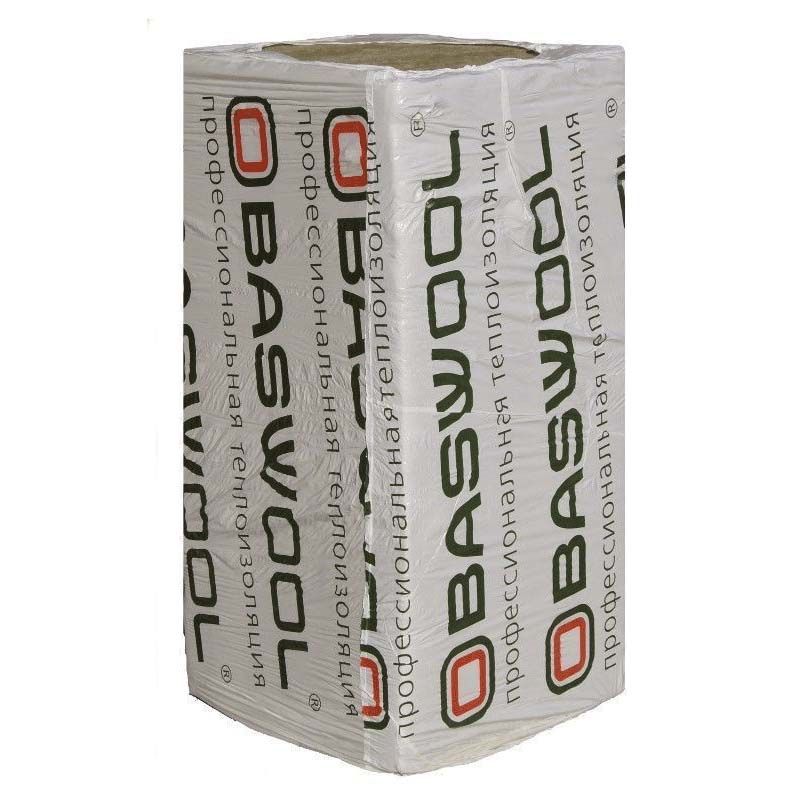 Утеплитель BASWOOL Лайт 45 базальтовая плита 1200х600х50мм