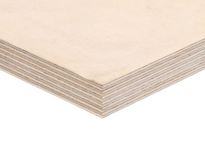 Фанера ФСФ 18мм 2440х1220 мм сорт 1/2 шлифованная Ш2 березовая влагостойкая