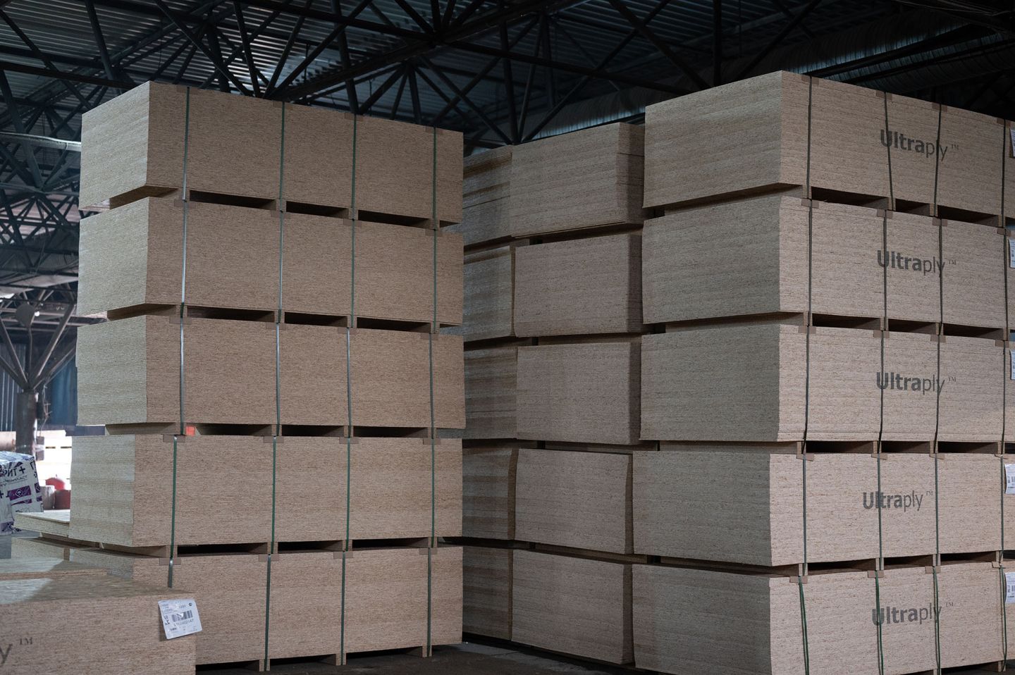 Плита OSB-3 12мм 2800х1250 мм влагостойкая Ультраплай SIP