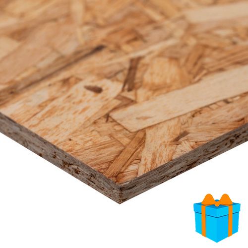 Плита OSB-3 9мм 2500х1250 мм влагостойкая Ультраплай Honey Gold